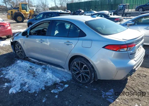 2020 Toyota Corolla Se z USA, uszkodzony, nr VIN 5YFS4RCE2LP029356